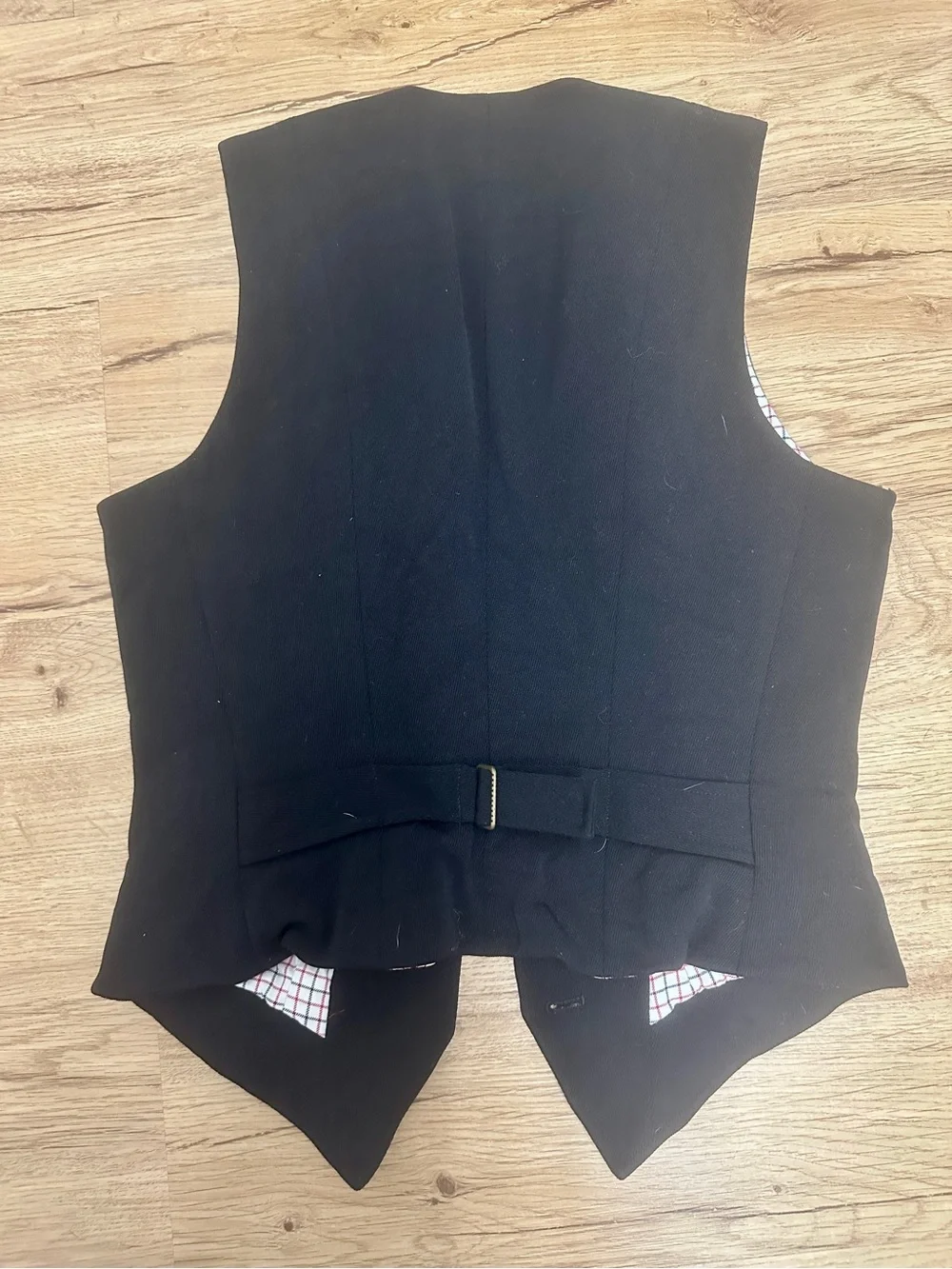 Vintage Y2K Ralph Lauren Black Wool Riding Vest
